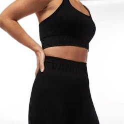 Vanquish Ribbed Black Seamless Leggings 8 Vanquish Ribbed Black Seamless Leggings -Vanquish Fitness SEAMLESSRIBBEDBLACKL 1659 0515 2