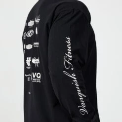 Vanquish TSP Black 2023 Collective Long Sleeve Oversized T Shirt 12 Vanquish TSP Black 2023 Collective Long Sleeve Oversized T Shirt -Vanquish Fitness TSP 178