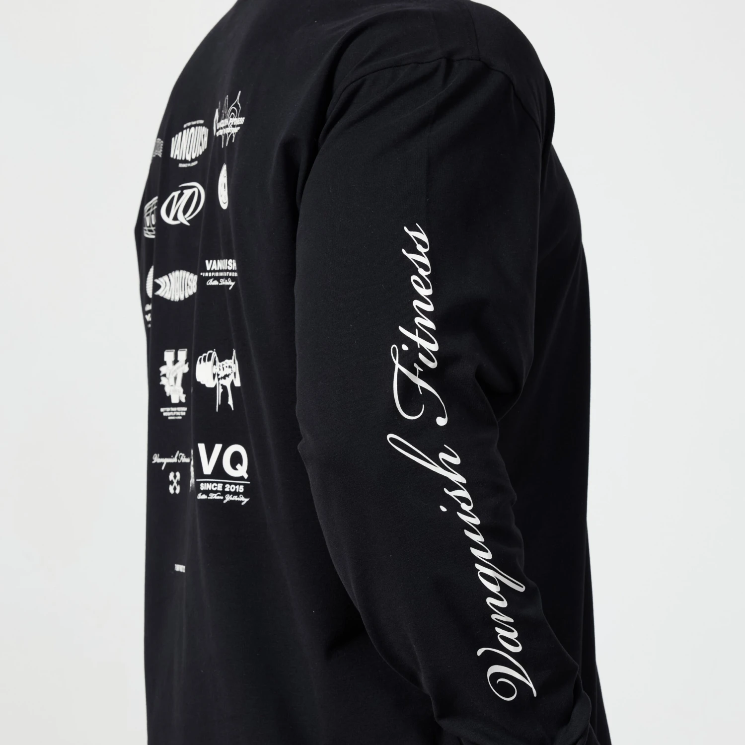 Vanquish TSP Black 2023 Collective Long Sleeve Oversized T Shirt 7 Vanquish TSP Black 2023 Collective Long Sleeve Oversized T Shirt - Image 5