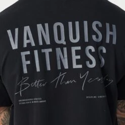 Vanquish TSP Black Consistency Oversized T Shirt -Vanquish Fitness TSP14 168