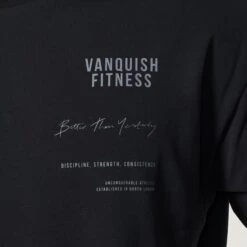 Vanquish TSP Black Consistency Oversized T Shirt -Vanquish Fitness TSP14 174