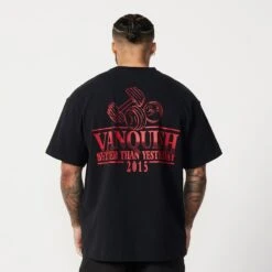 Vanquish TSP Black Western Oversized T Shirt
