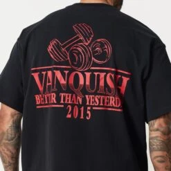 Vanquish TSP Black Western Oversized T Shirt 12 Vanquish TSP Black Western Oversized T Shirt -Vanquish Fitness TSP14 263