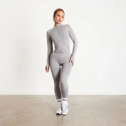 Vanquish Elevate Seamless Smoke Grey Leggings -Vanquish Fitness UbgKtKi 1