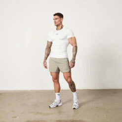 Vanquish Utility White Short Sleeve Base Layer Top -Vanquish Fitness Untitled 1 0000 MensUtility 361