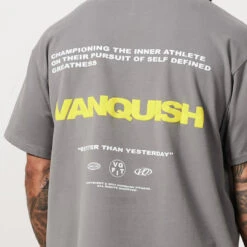 Vanquish TSP Charcoal Grey Champion Oversized T Shirt 9 Vanquish TSP Charcoal Grey Champion Oversized T Shirt -Vanquish Fitness Untitled 1 0000 TSP16 Ecomm 188