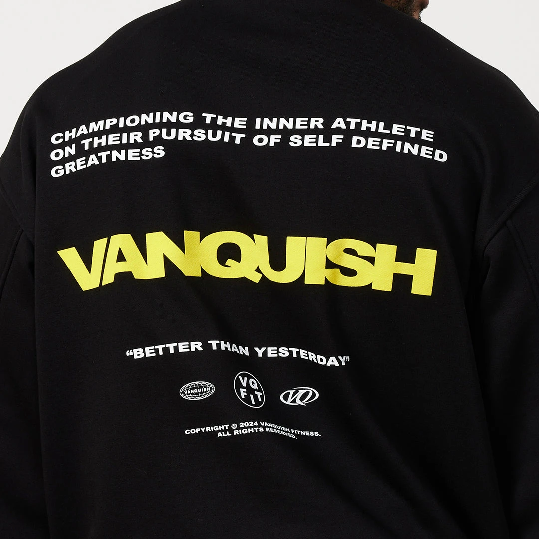 Vanquish TSP Black Champion Oversized Sweatshirt 6 Vanquish TSP Black Champion Oversized Sweatshirt - Image 4