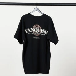 Vanquish TSP Black Global Oversized T Shirt -Vanquish Fitness Untitled 1 0000s 0005 Flatlay Ecomm 1019