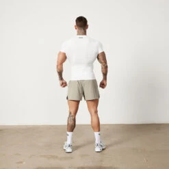 Vanquish Utility White Short Sleeve Base Layer Top -Vanquish Fitness Untitled 1 0001 MensUtility 365