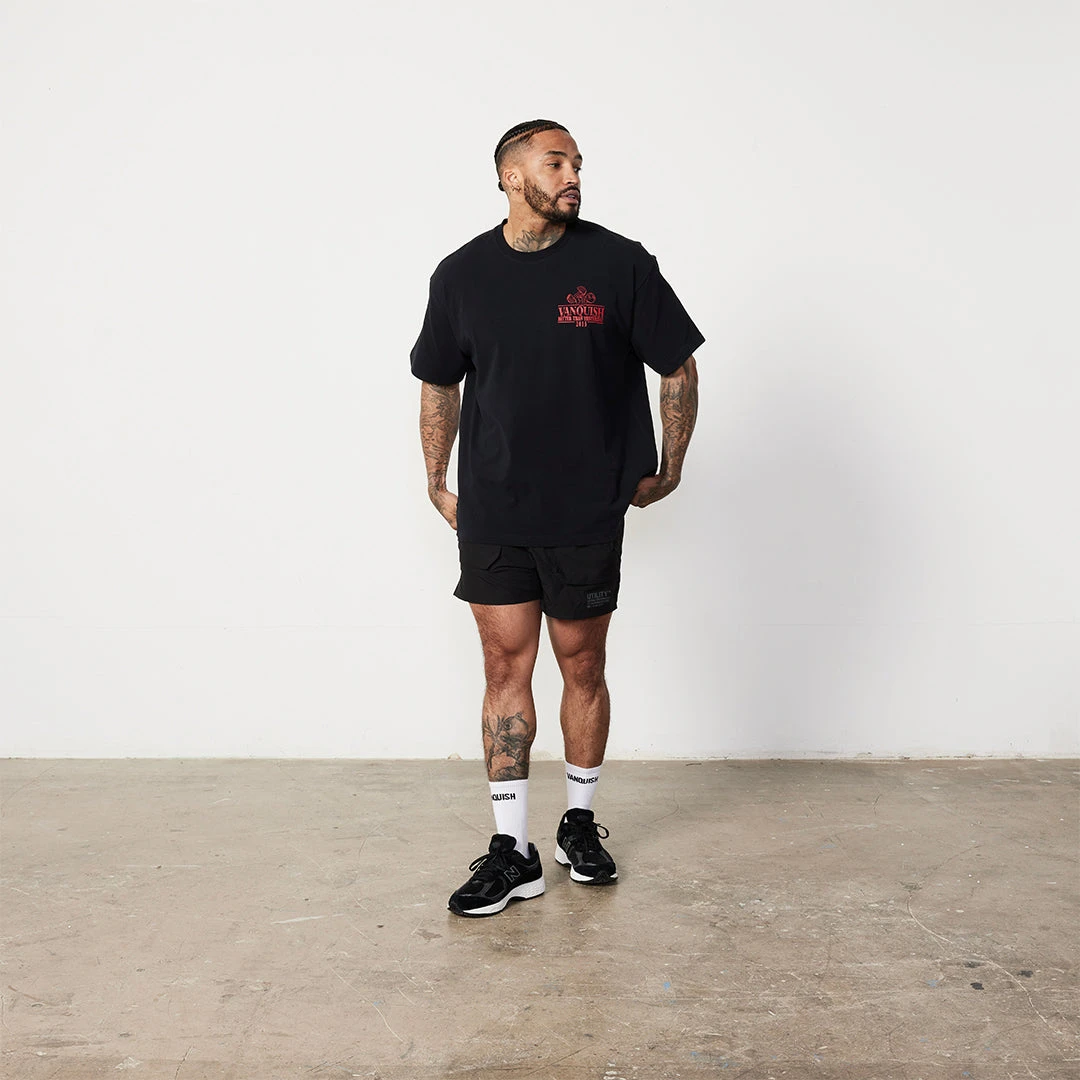 Vanquish TSP Black Western Oversized T Shirt 5 Vanquish TSP Black Western Oversized T Shirt - Image 3