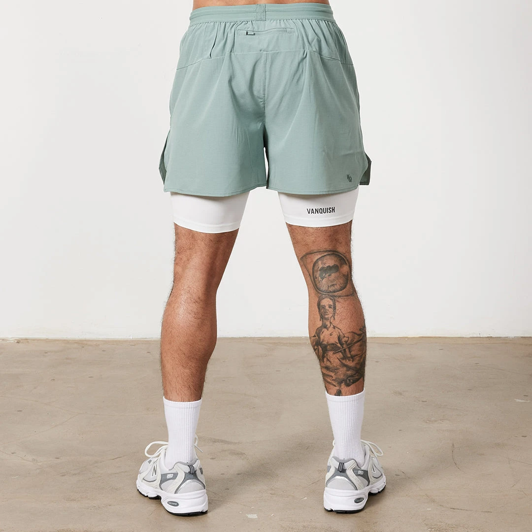 Vanquish Utility Frost Green Performance Shorts 5 Vanquish Utility Frost Green Performance Shorts - Image 3
