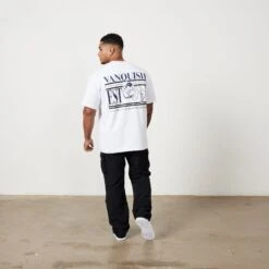 Vanquish TSP White Muscle Oversized T Shirt -Vanquish Fitness Untitled 1 0002 TSP 115
