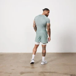 Vanquish Utility Frost Green Short Sleeve Base Layer Top -Vanquish Fitness Untitled 1 0002 Utility Ecomm 626