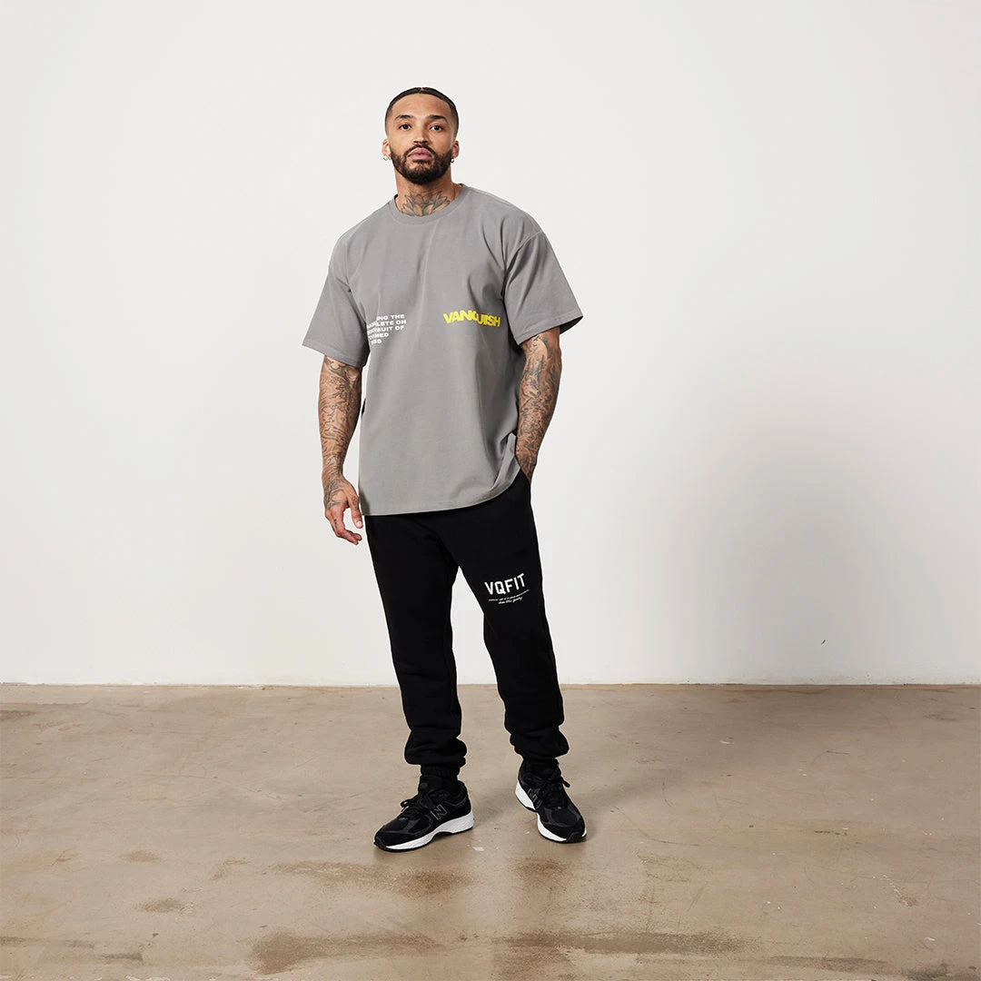 Vanquish TSP Charcoal Grey Champion Oversized T Shirt 4 Vanquish TSP Charcoal Grey Champion Oversized T Shirt - Image 2