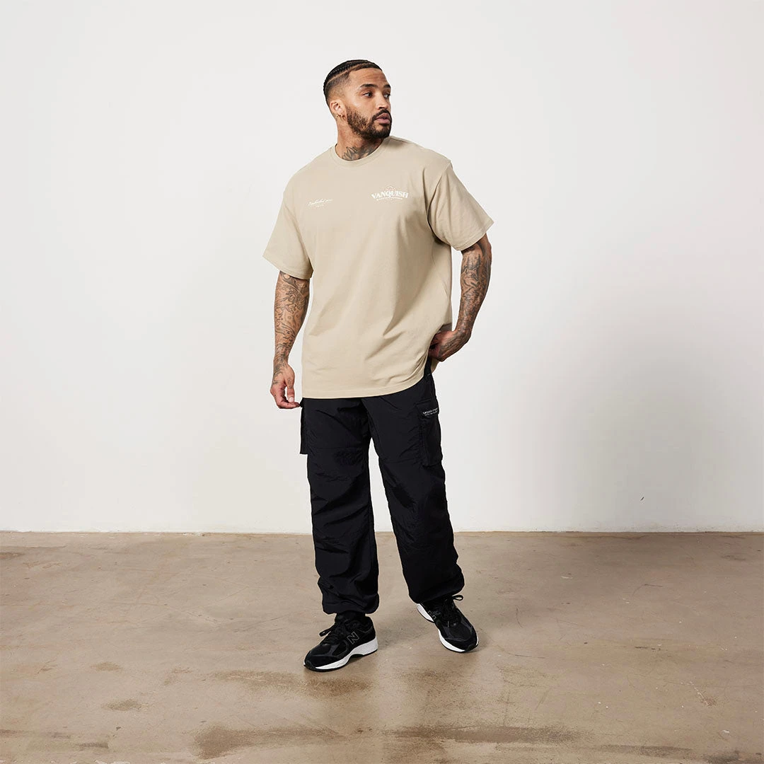 Vanquish TSP Taupe Global Oversized T Shirt 10 Vanquish TSP Taupe Global Oversized T Shirt - Image 8