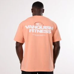 Vanquish TSP Since 2015 Orange Oversized T Shirt -Vanquish Fitness Untitled 1 0003 VQFit EcommTSPandEnhance249042