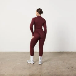 Vanquish Elevate Seamless Petite Burgundy Leggings -Vanquish Fitness Untitled 1 0004 ElevatePetite 28