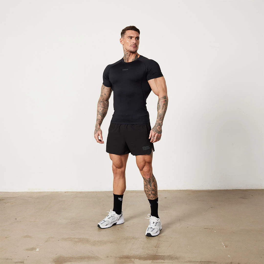 Vanquish Utility Black Short Sleeve Base Layer Top 7 Vanquish Utility Black Short Sleeve Base Layer Top - Image 5