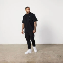 Vanquish TSP Black Consistency Oversized T Shirt -Vanquish Fitness Untitled 1 0005 TSP14 154