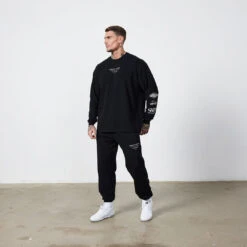 Vanquish TSP Black 2023 Collective Long Sleeve Oversized T Shirt 13 Vanquish TSP Black 2023 Collective Long Sleeve Oversized T Shirt -Vanquish Fitness Untitled 1 0006 TSP 160