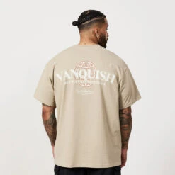 Vanquish TSP Taupe Global Oversized T Shirt