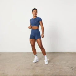 Vanquish Elevate Seamless Denim Blue Shorts 9 Vanquish Elevate Seamless Denim Blue Shorts -Vanquish Fitness Untitled 1 0013 Elevate2 607