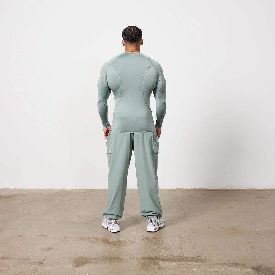 Vanquish Utility Frost Green Long Sleeve Base Layer Top 7 Vanquish Utility Frost Green Long Sleeve Base Layer Top - Image 5