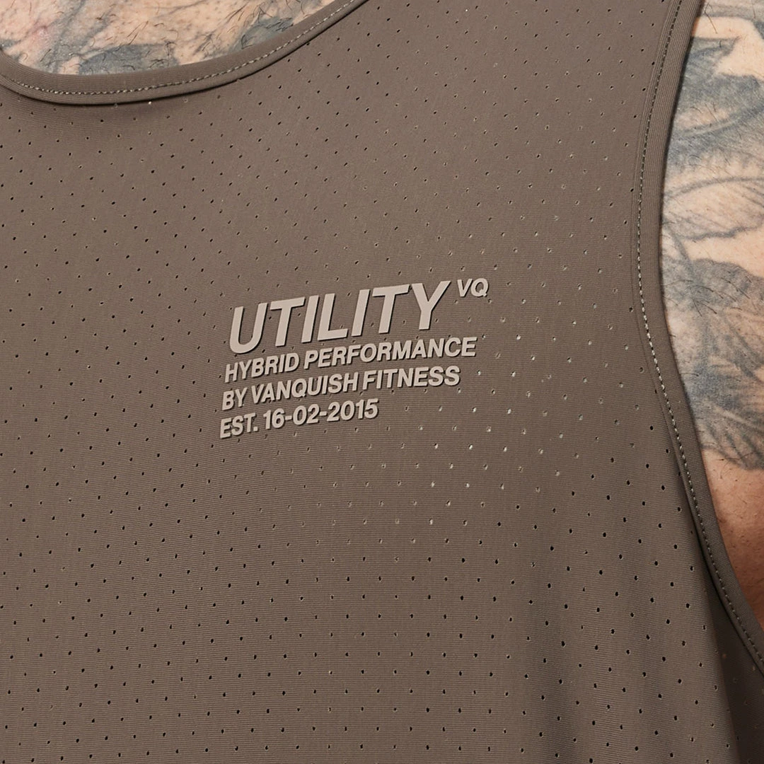 Vanquish Utility Brown Performance Tank 5 Vanquish Utility Brown Performance Tank - Image 3
