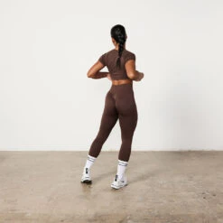 Vanquish Elevate Seamless Coffee Brown Leggings 10 Vanquish Elevate Seamless Coffee Brown Leggings -Vanquish Fitness Untitled 1 0025 Elevate2 378 1 1