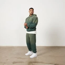 Vanquish Sun-faded Green Oversized Pullover Hoodie -Vanquish Fitness Untitled 1 0025 MensSunBleached 652