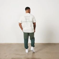 Vanquish Sun-faded Vintage White Oversized T Shirt -Vanquish Fitness Untitled 1 0027 MensSunBleached 617