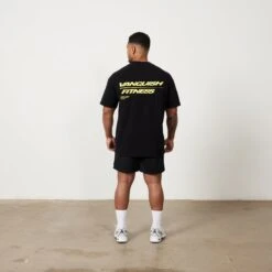 Vanquish Speed Black Oversized T Shirt 10 Vanquish Speed Black Oversized T Shirt -Vanquish Fitness Untitled 1 0034 MensSpeedPrint 1155