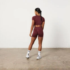 Vanquish Elevate Seamless Burgundy Shorts -Vanquish Fitness Untitled 1 0035 Elevate2 192 1