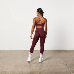 Vanquish Elevate Seamless Burgundy Multiway Low Support Bra -Vanquish Fitness Untitled 1 0041 Elevate2 53