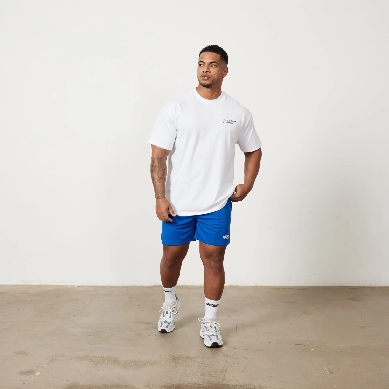 Vanquish Speed White Oversized T Shirt 7 Vanquish Speed White Oversized T Shirt - Image 5