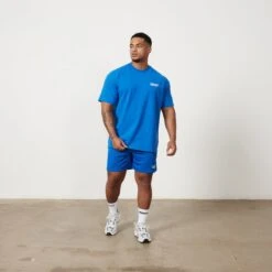 Vanquish Speed Cobalt Blue Oversized T Shirt -Vanquish Fitness Untitled 1 0045 MensSpeedPrint 990 cd1ce8fe 5826 4fc1 bb93 624dabb47096