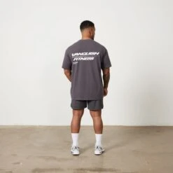 Vanquish Speed Charcoal Grey Oversized T Shirt 10 Vanquish Speed Charcoal Grey Oversized T Shirt -Vanquish Fitness Untitled 1 0046 MensSpeedPrint 953
