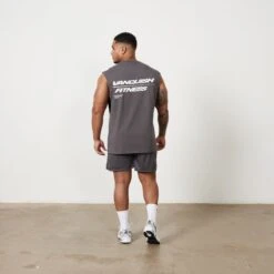 Vanquish Speed Charcoal Grey Mesh Shorts -Vanquish Fitness Untitled 1 0050 MensSpeedPrint 870