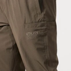 Vanquish Utility Brown Tapered Performance Pants -Vanquish Fitness Utility Ecomm 406
