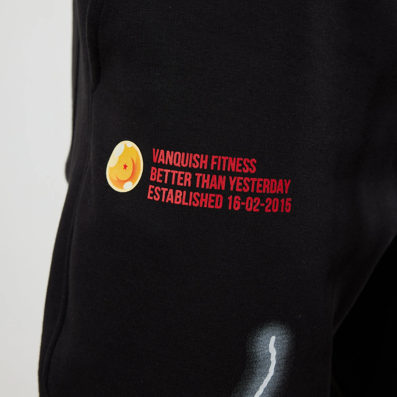 Vanquish DBZ CS Lightning Bolt Black Oversized Sweatpants 8 Vanquish DBZ CS Lightning Bolt Black Oversized Sweatpants - Image 6