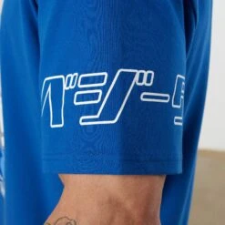 Vanquish DBZ CS Vegeta Royal Blue Oversized T Shirt 12 Vanquish DBZ CS Vegeta Royal Blue Oversized T Shirt -Vanquish Fitness VQ TSP16andDBZ105095