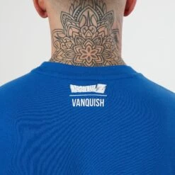 Vanquish DBZ CS Vegeta Royal Blue Oversized T Shirt 10 Vanquish DBZ CS Vegeta Royal Blue Oversized T Shirt -Vanquish Fitness VQ TSP16andDBZ105126