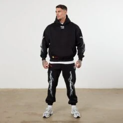 Vanquish DBZ CS Trunks Vs Freiza Black Oversized Pullover Hoodie 11 Vanquish DBZ CS Trunks Vs Freiza Black Oversized Pullover Hoodie -Vanquish Fitness VQ TSP16andDBZ105522