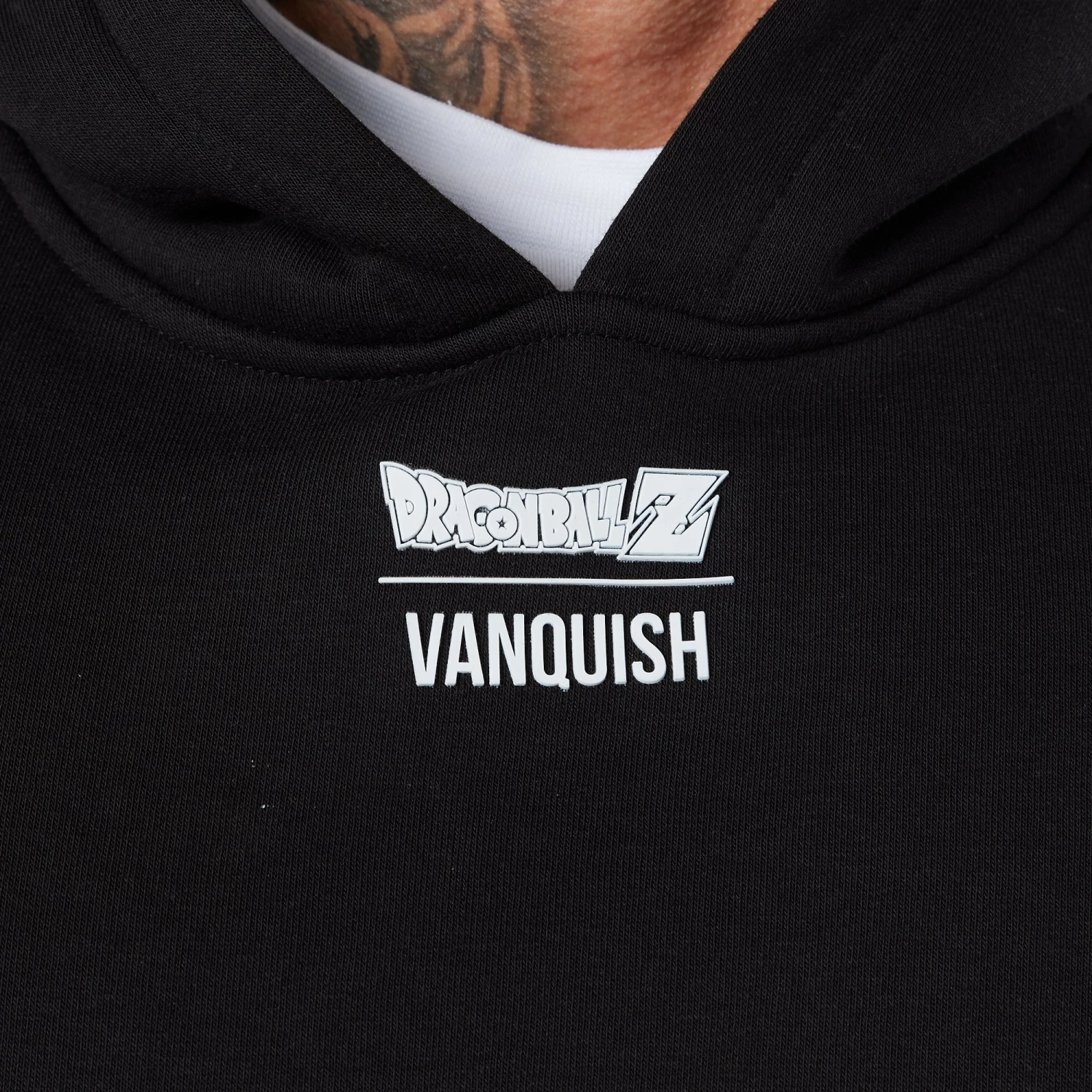 Vanquish DBZ CS Trunks Vs Freiza Black Oversized Pullover Hoodie 6 Vanquish DBZ CS Trunks Vs Freiza Black Oversized Pullover Hoodie - Image 4