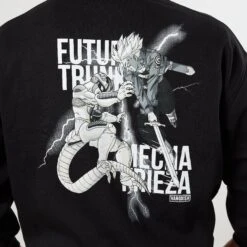 Vanquish DBZ CS Trunks Vs Freiza Black Oversized Pullover Hoodie 15 Vanquish DBZ CS Trunks Vs Freiza Black Oversized Pullover Hoodie -Vanquish Fitness VQ TSP16andDBZ105568