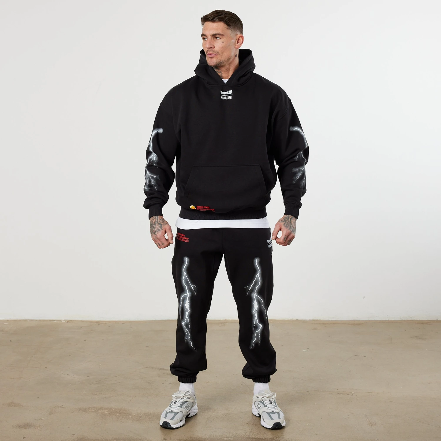 Vanquish DBZ CS Cell Gohan + Goku Black Oversized Pullover Hoodie 5 Vanquish DBZ CS Cell Gohan + Goku Black Oversized Pullover Hoodie - Image 3