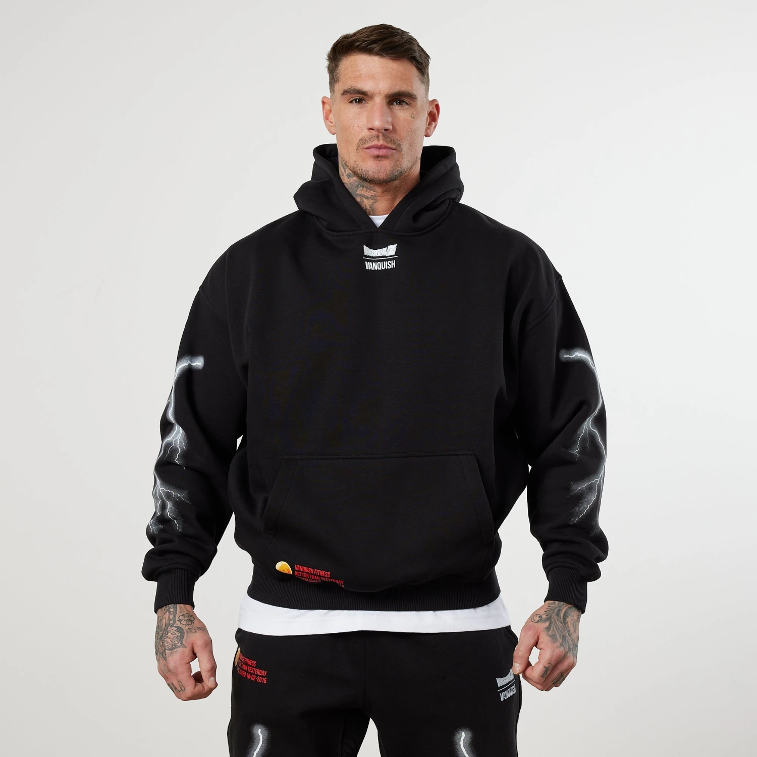 Vanquish DBZ CS Cell Gohan + Goku Black Oversized Pullover Hoodie 3 Vanquish DBZ CS Cell Gohan + Goku Black Oversized Pullover Hoodie