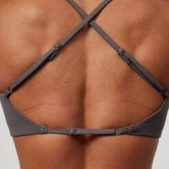 Vanquish Enhance Graphite Grey Backless Bra -Vanquish Fitness VQFit E commerceFeb24100200