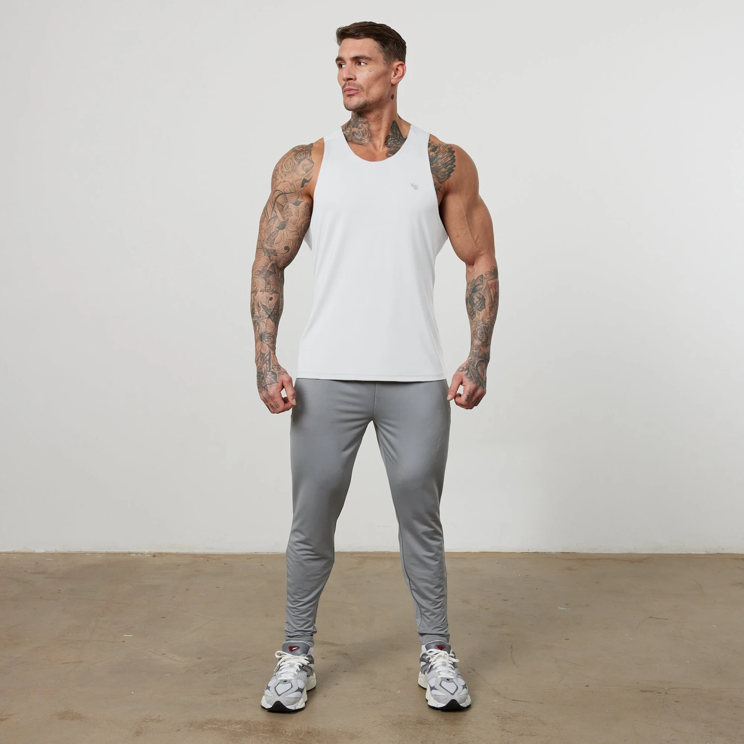 Vanquish Essential White Performance Tank Top 7 Vanquish Essential White Performance Tank Top - Image 5