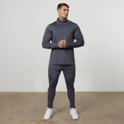 Vanquish Essential Denim Blue Performance 1/4 Zip Top 15 Vanquish Essential Denim Blue Performance 1/4 Zip Top -Vanquish Fitness VQFit E commerceFeb2499387